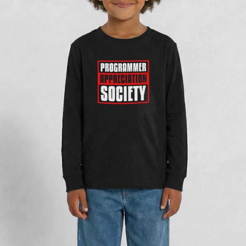 Société des programmeurs de développeurs Coder T-shirt manches longues Premium Ado