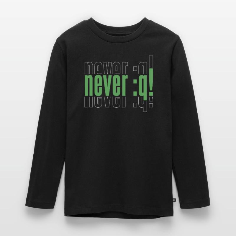 Entwickler Coder Programmierer Lustig Teenager Premium Bio Langarmshirt