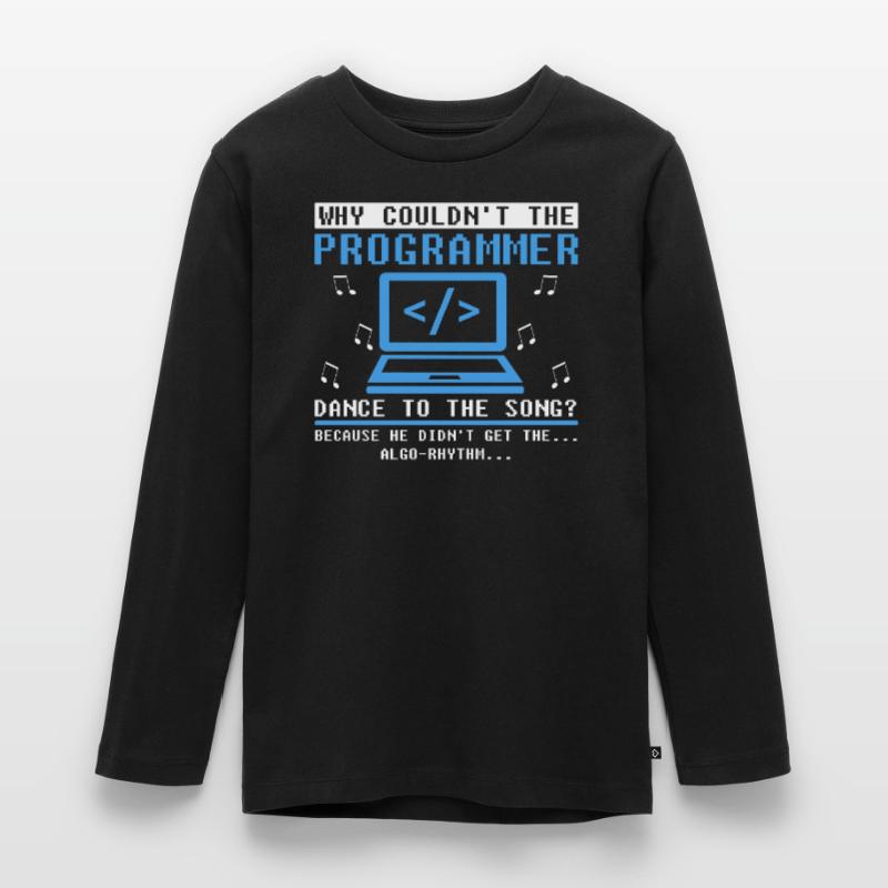 Développeur Coder Programmeur Comic Coding T-shirt manches longues Premium Ado