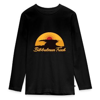 Bibbulmun Track - Australie - T-shirt manches longues Premium Ado - noir - Devant - AI Model Kid Female (0cm)