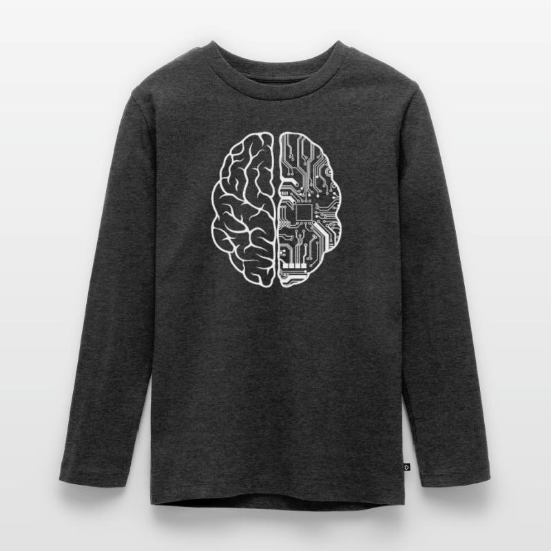 Code Programmeur - Jeu de mots cérébral de programmation développeur T-shirt manches longues Premium Ado