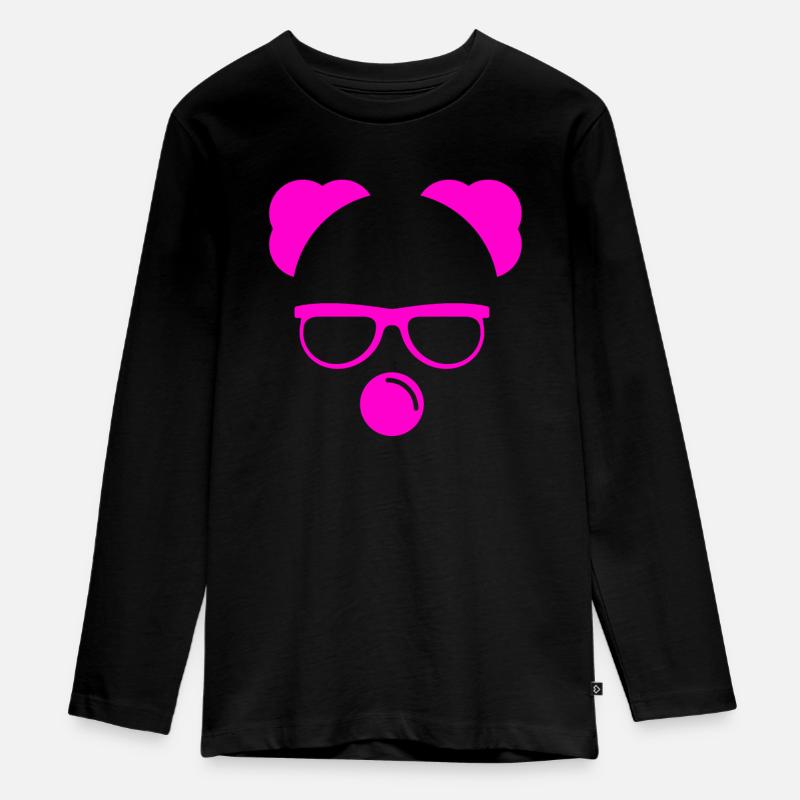 Costume de Clown Carnaval Carnaval - T-shirt manches longues Premium Ado - noir
