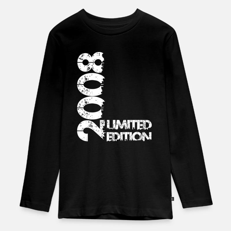 Édition limitée 2008 - T-shirt manches longues Premium Ado - noir