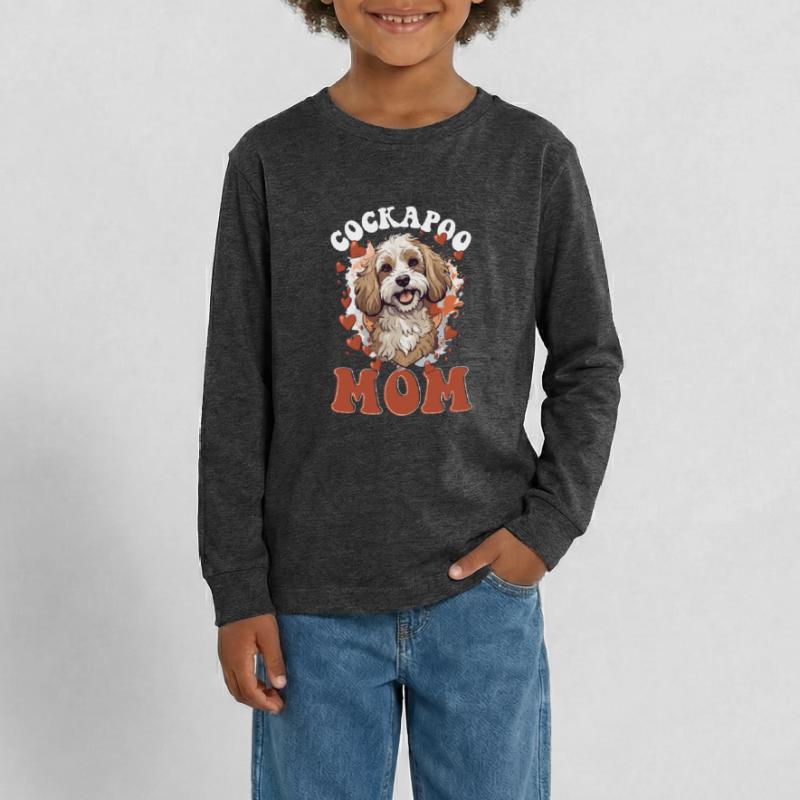 Cockapoo Race de chien Cockapoo Maman Cockapoo T-shirt manches longues Premium Ado