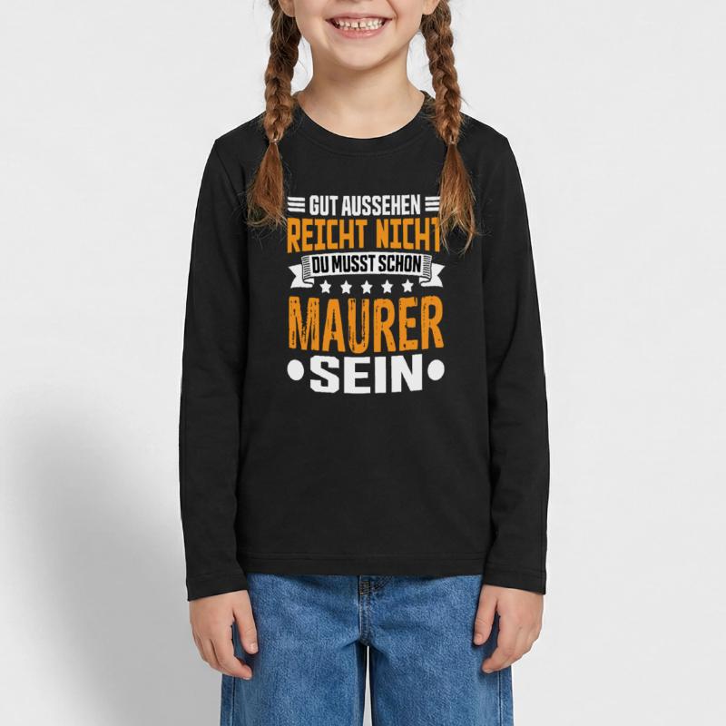 Bricklayer Building Construction Structural Engineer Bricklayer Funny Teenager Premium Organic Long Sleeve Shirt