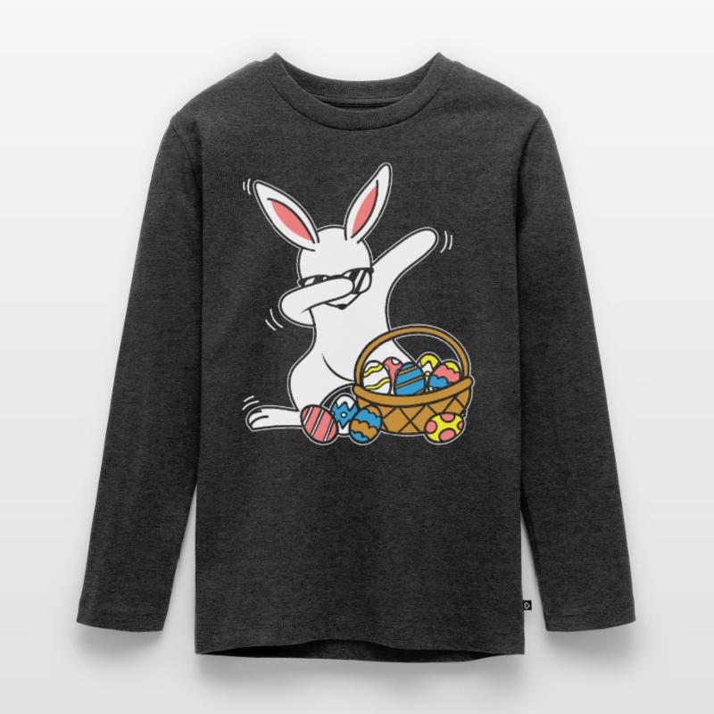 Dabbing Easter Bunny Easter Bunny Rabbit Rabbit Gift Teenager Premium Organic Long Sleeve Shirt