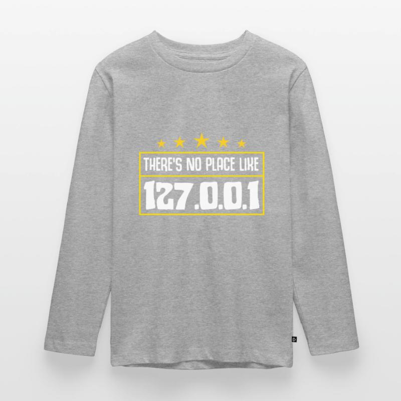Tux Linux Pinguin Sudo Rm Rf Computerfreak Hacker Teenager Premium Bio Langarmshirt