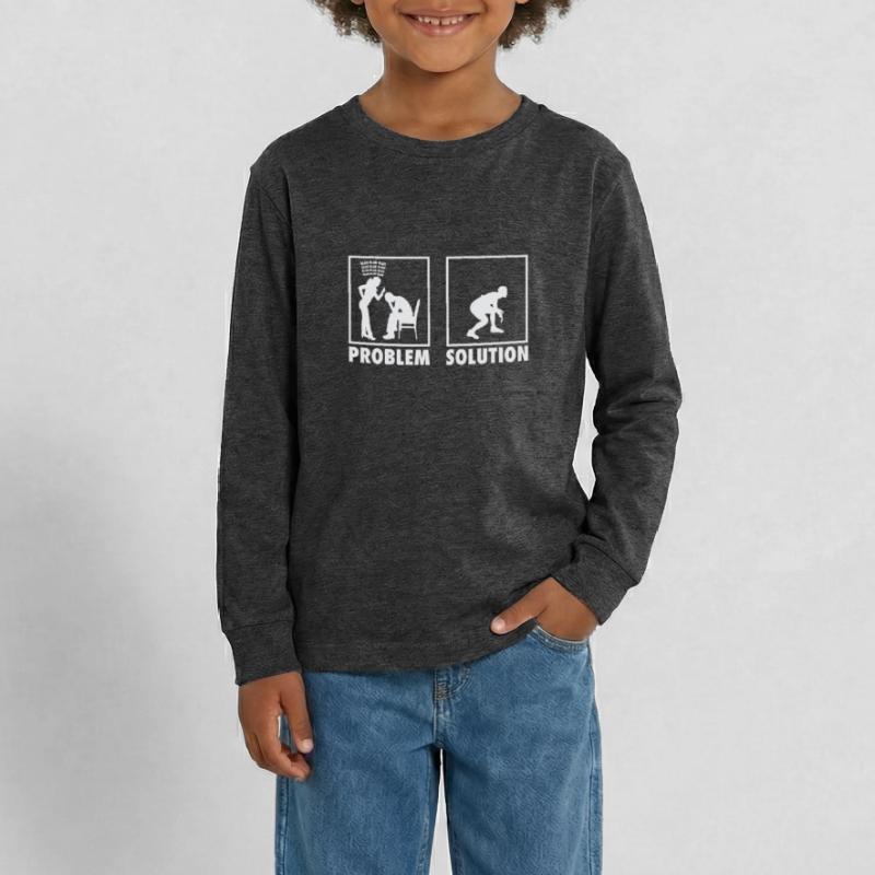 Wrestling Wrestlers Statement Problem Solution. Teenager Premium Organic Long Sleeve Shirt