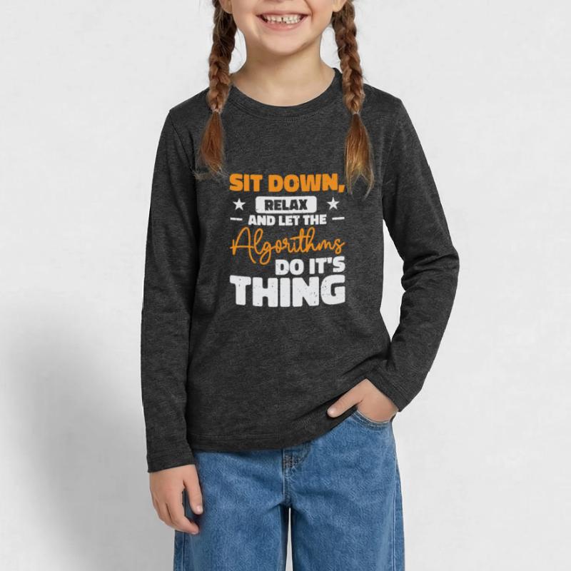 Computer Algorithm Programmer Artificial Teenager Premium Organic Long Sleeve Shirt