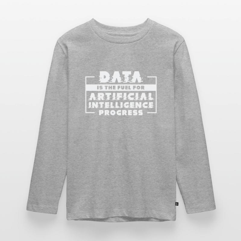 Artificial Intelligence Progress Machine Learning Teenager Premium Organic Long Sleeve Shirt