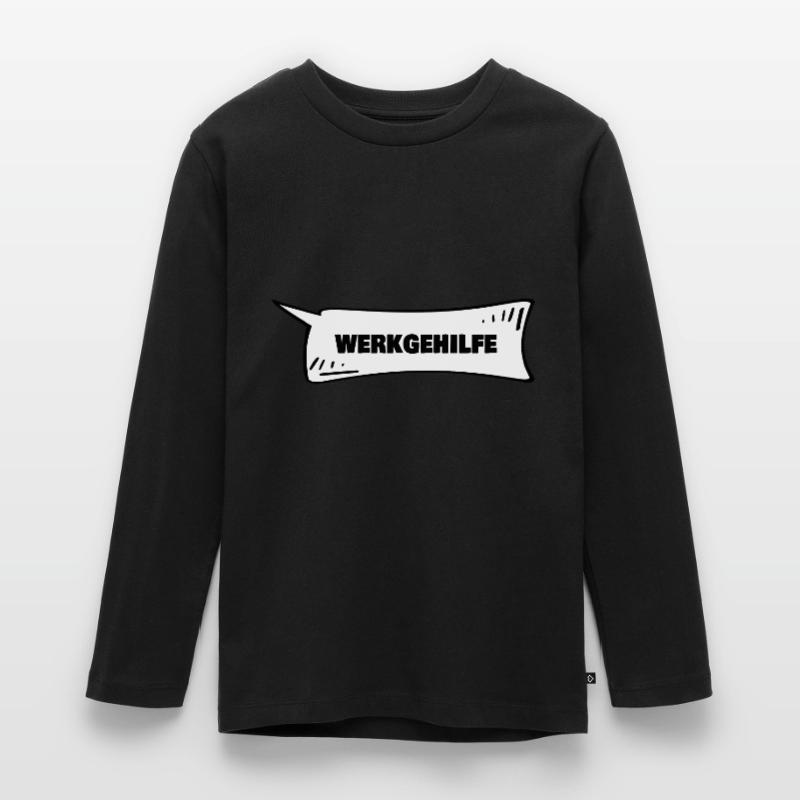 Speech Bubble Tool Assistant Teenager Premium Organic Long Sleeve Shirt