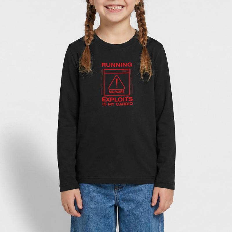 Hacker Programmer Developer Computer Science Teenager Premium Organic Long Sleeve Shirt