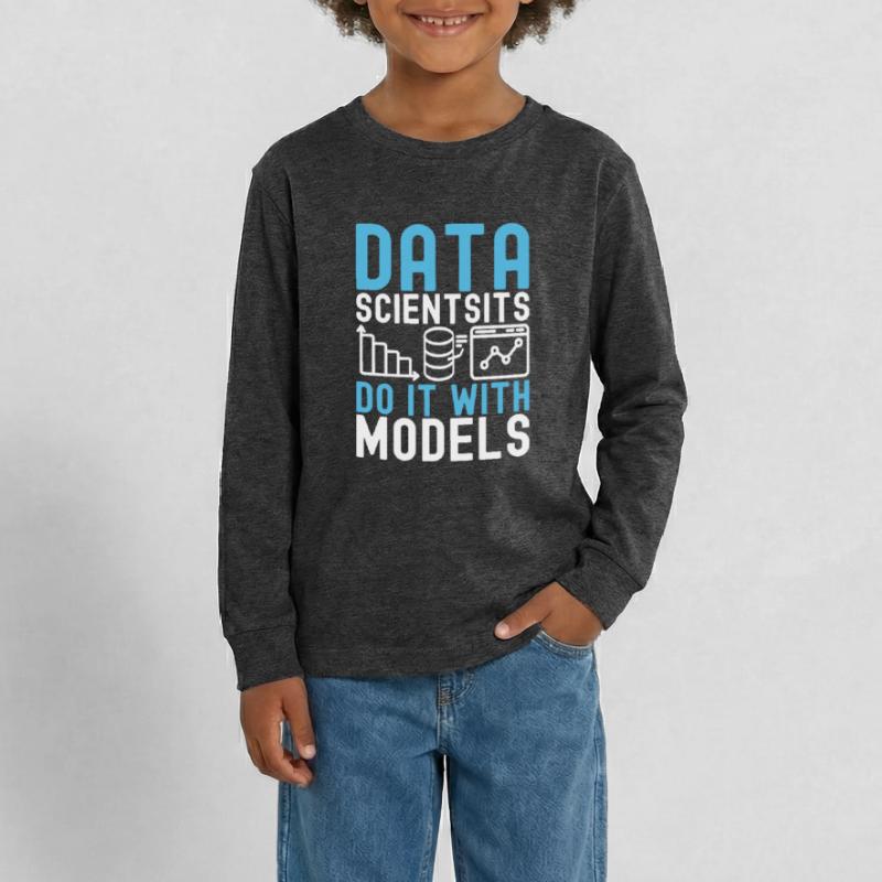 Data Science Data Analyst Teenager Premium Organic Long Sleeve Shirt