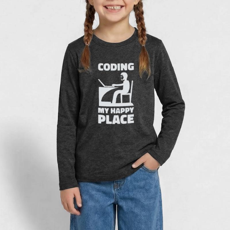 Programmierer Informatiker Computer Nerd Geschenk Teenager Premium Bio Langarmshirt
