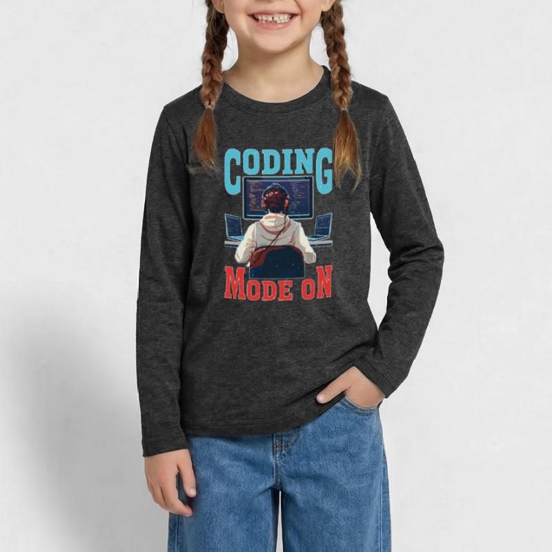 Coding Mode On Teenager Premium Bio Langarmshirt