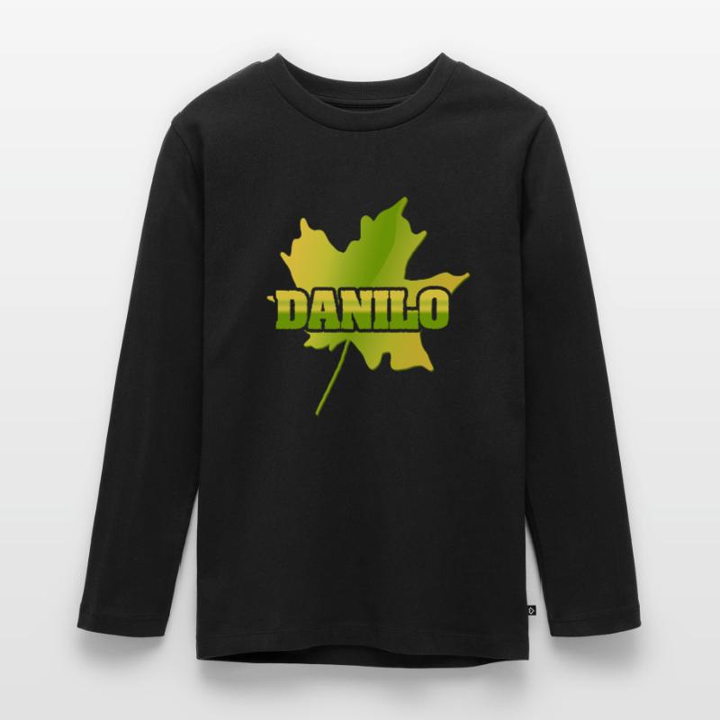Maple leaf Danilo Teenager Premium Organic Long Sleeve Shirt