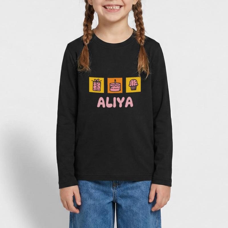 Aliya as a first name Teenager Premium Organic Long Sleeve Shirt