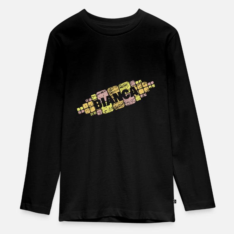 Mère Bianca - T-shirt manches longues Premium Ado - noir