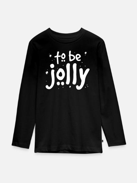 Vacances pour être joyeux - T-shirt manches longues Premium Ado - noir