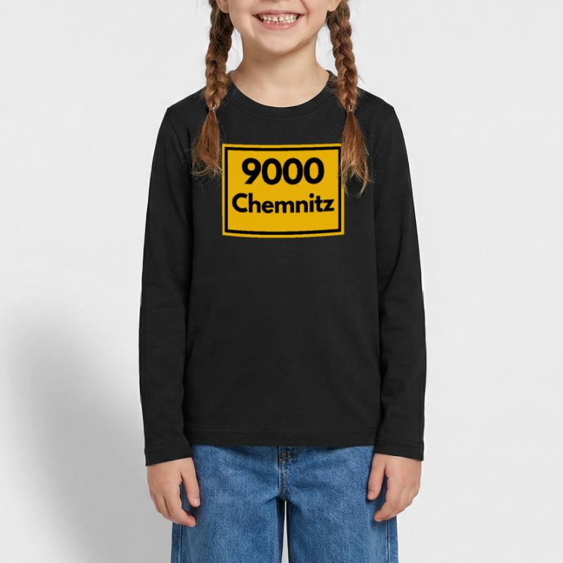 ANCIEN CODE POSTAL RETRO 9000 CHEMNITZ RDA T-shirt manches longues Premium Ado