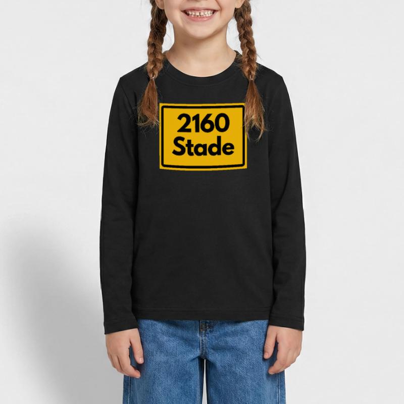 OLD POSTCODE POSTCODE RETRO 2160 STADE HANSEHAFEN Teenager Premium Organic Long Sleeve Shirt