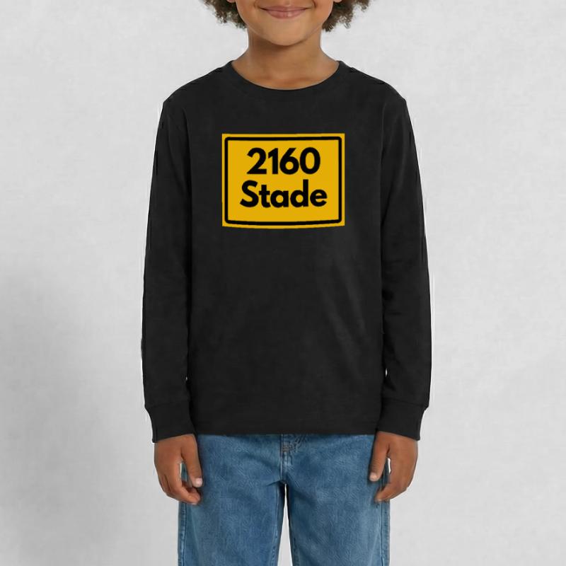 OLD POSTCODE POSTCODE RETRO 2160 STADE HANSEHAFEN Teenager Premium Organic Long Sleeve Shirt