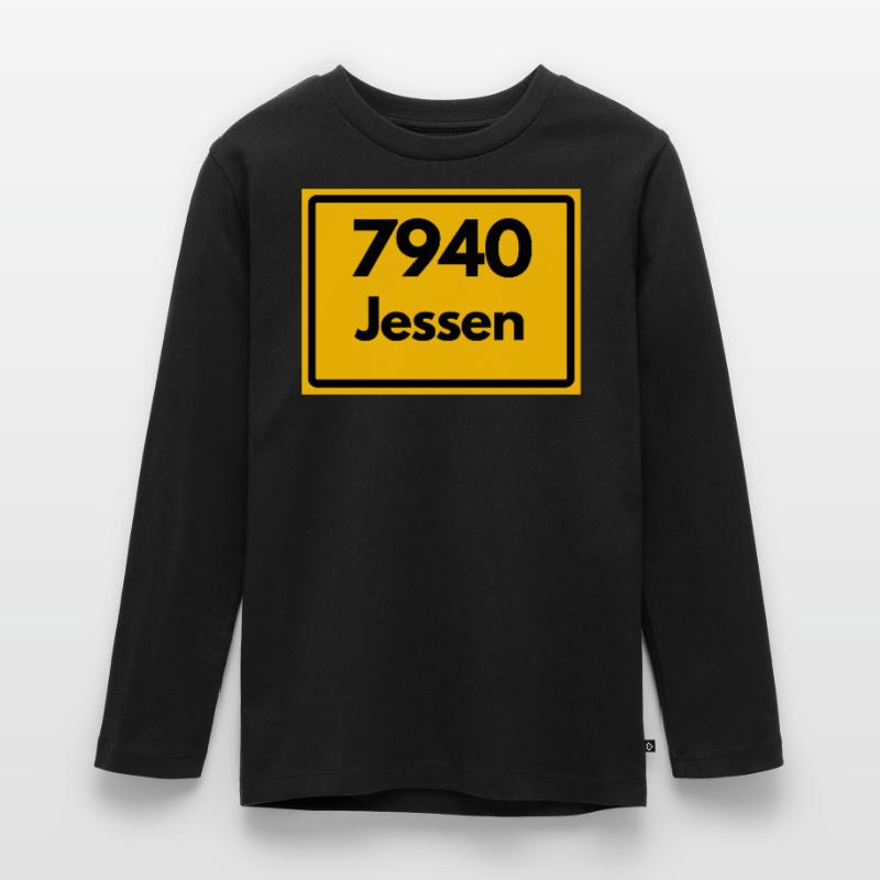 OLD POSTCODE ZIP CODE, SAXONY-ANHALT 7940 JESSEN Teenager Premium Organic Long Sleeve Shirt