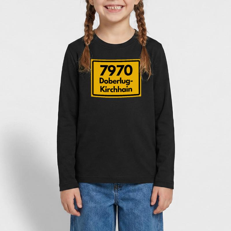 OLD POSTCODE ZIP CODE 7970 DOBERLUG KIRCHHAIN Teenager Premium Organic Long Sleeve Shirt
