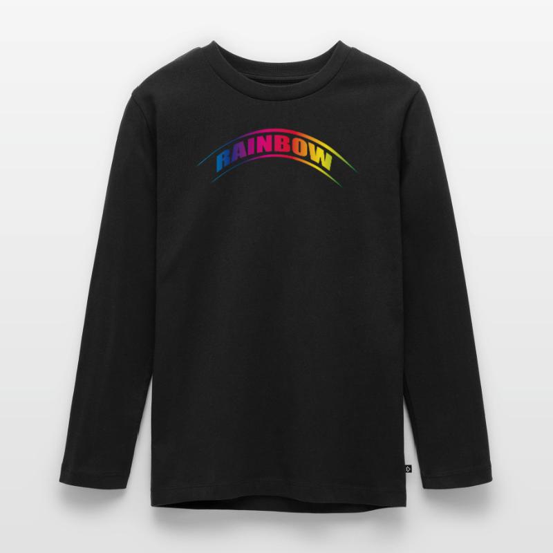 RAINBOW Teenager Premium Organic Long Sleeve Shirt