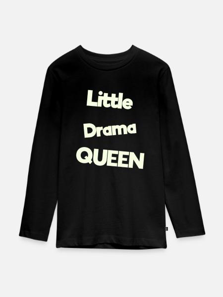 Babysprüche - Teenager Premium Bio Langarmshirt - Schwarz