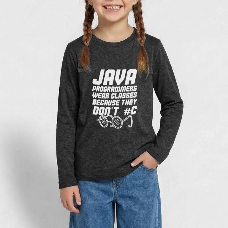 Cool Java programmer Teenager Premium Organic Long Sleeve Shirt