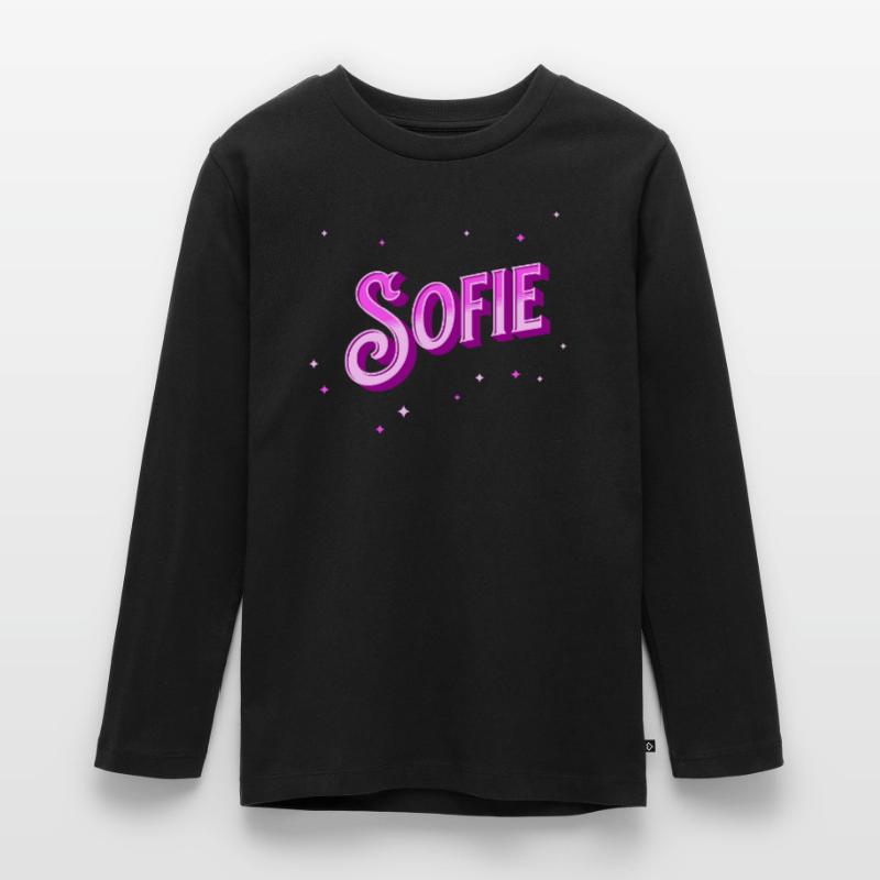 Sofie name personalized Teenager Premium Organic Long Sleeve Shirt