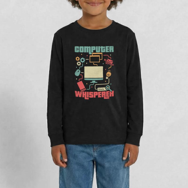 Don't Worry I'm From Tech Support IT Sysadmin Comp Teenager Premium Organic Long Sleeve Shirt