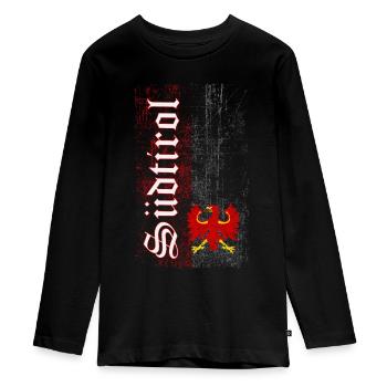 Tyrol du Sud - T-shirt manches longues Premium Ado - noir - Devant - AI Model Kid Female (0cm)