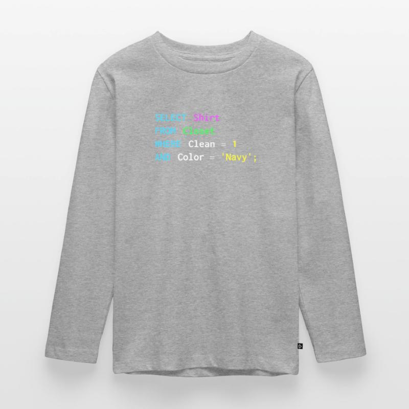 Conception SQL amusante pour les programmeurs sql, DBA, T-shirt manches longues Premium Ado