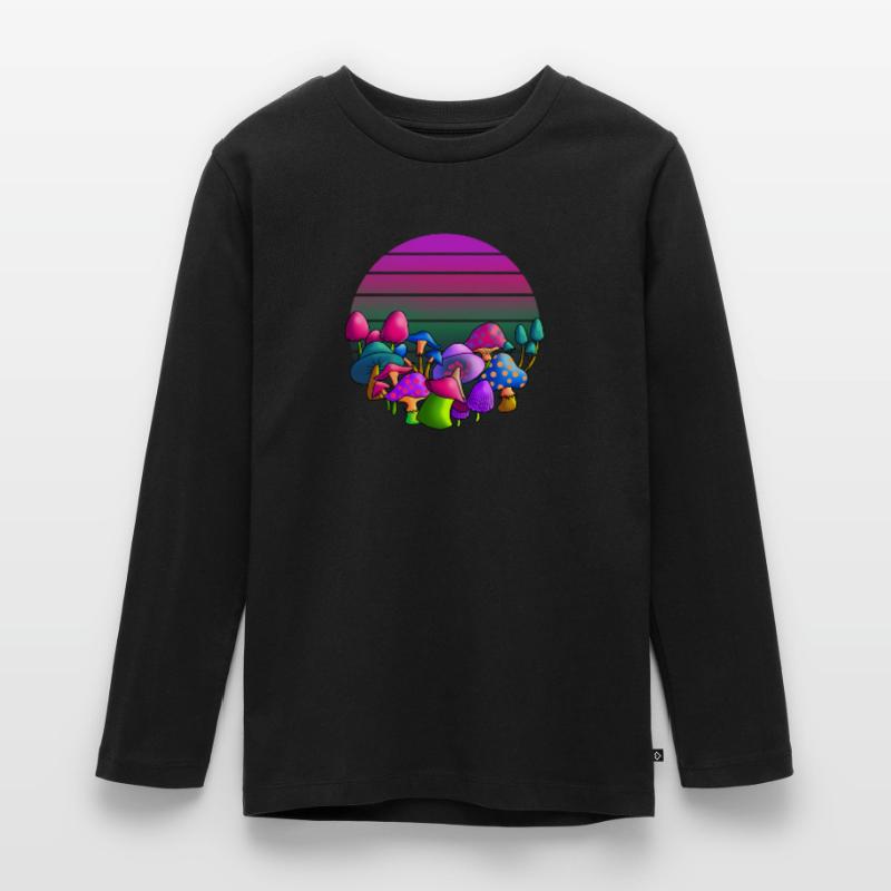 Champignon Champignon Accepté Défi Cache-cache T-shirt manches longues Premium Ado