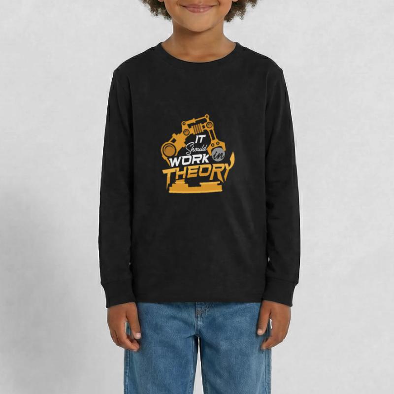 Robotics Machine Learning Robotics Engineering T-shirt manches longues Premium Ado