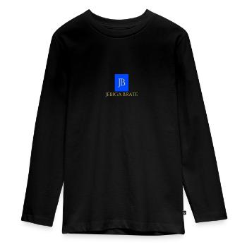 Balkan Edition - Teenager Premium Organic Long Sleeve Shirt - black - Front - AI Model Kid Female (0cm)