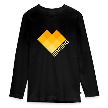 Love Gaming Deluxe Edition - T-shirt manches longues Premium Ado - noir - Devant - AI Model Kid Female (0cm)