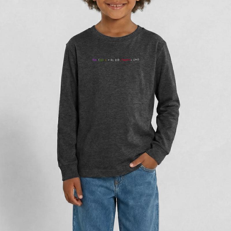 Programmer, Software, Computer Science, Developer Teenager Premium Organic Long Sleeve Shirt