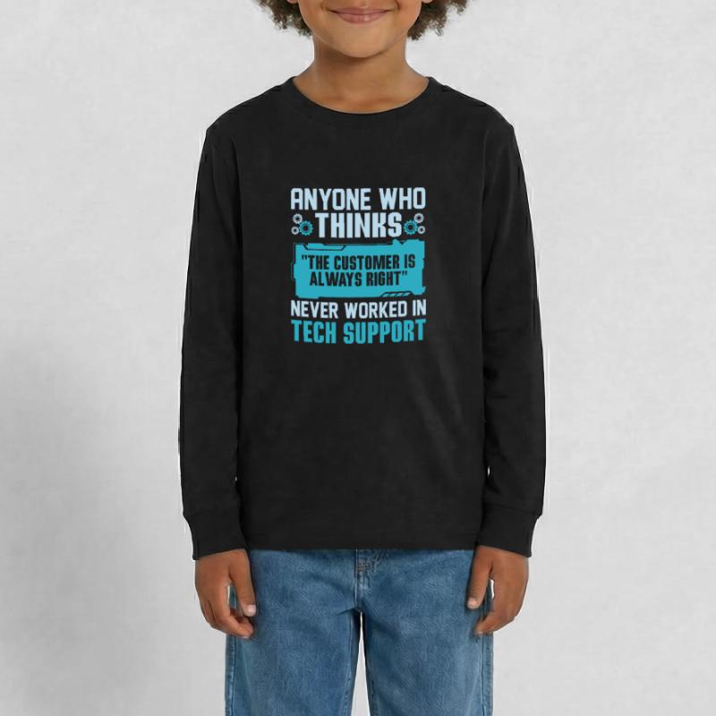 Probably Need Tech Support Some Day Tech Support C Teenager Premium Bio Langarmshirt