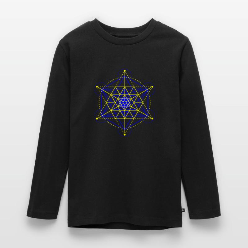 Géométrie sacrée T-shirt manches longues Premium Ado