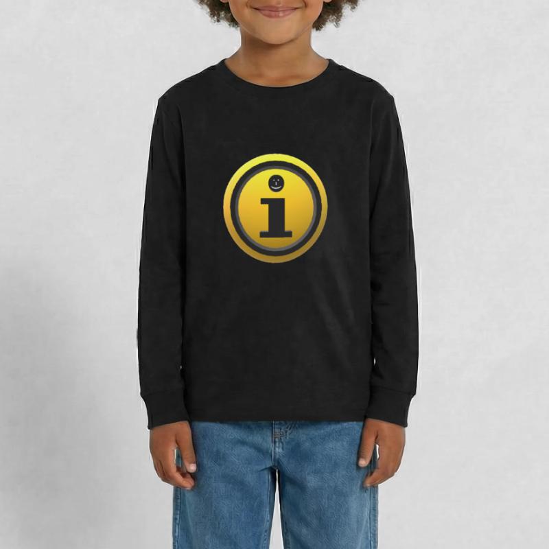 3D Information Teenager Premium Organic Long Sleeve Shirt