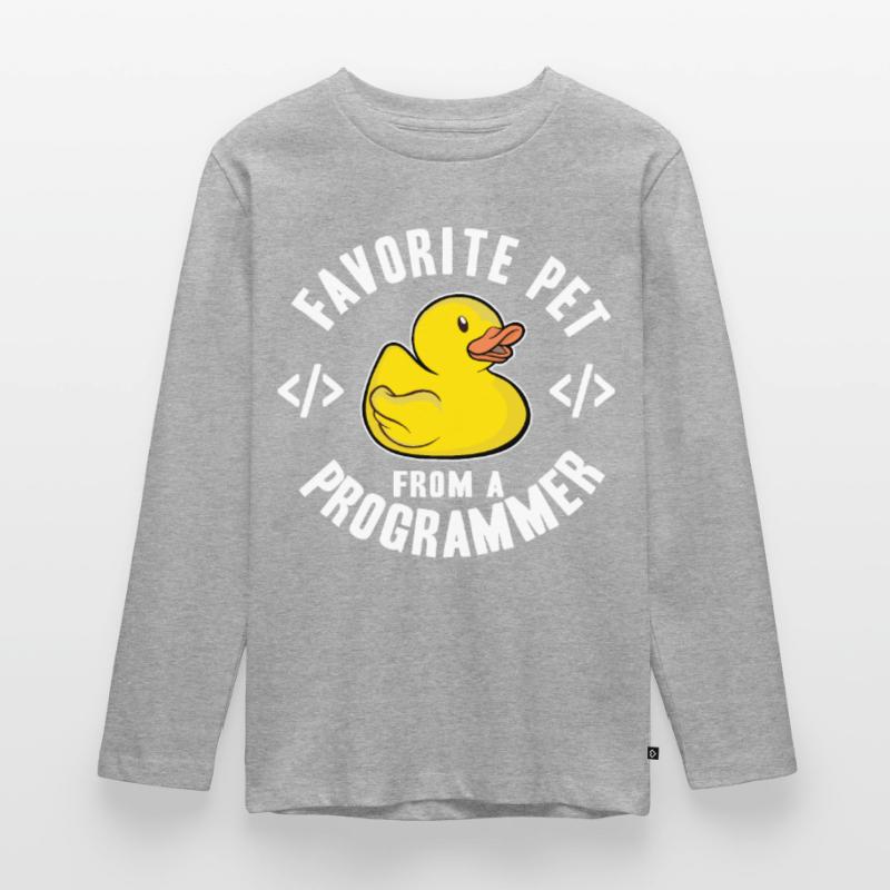 Programmeurs Canard Programmation Debugging Drôle T-shirt manches longues Premium Ado