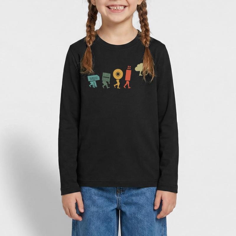 Cloud Computing, Programmierer Nerd Teenager Premium Bio Langarmshirt