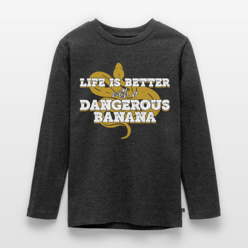 Boule de banane Python Königspython T-shirt manches longues Premium Ado