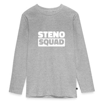 Cytotechnologist Kader - Teenager Premium Organic Long Sleeve Shirt - heather grey - Front