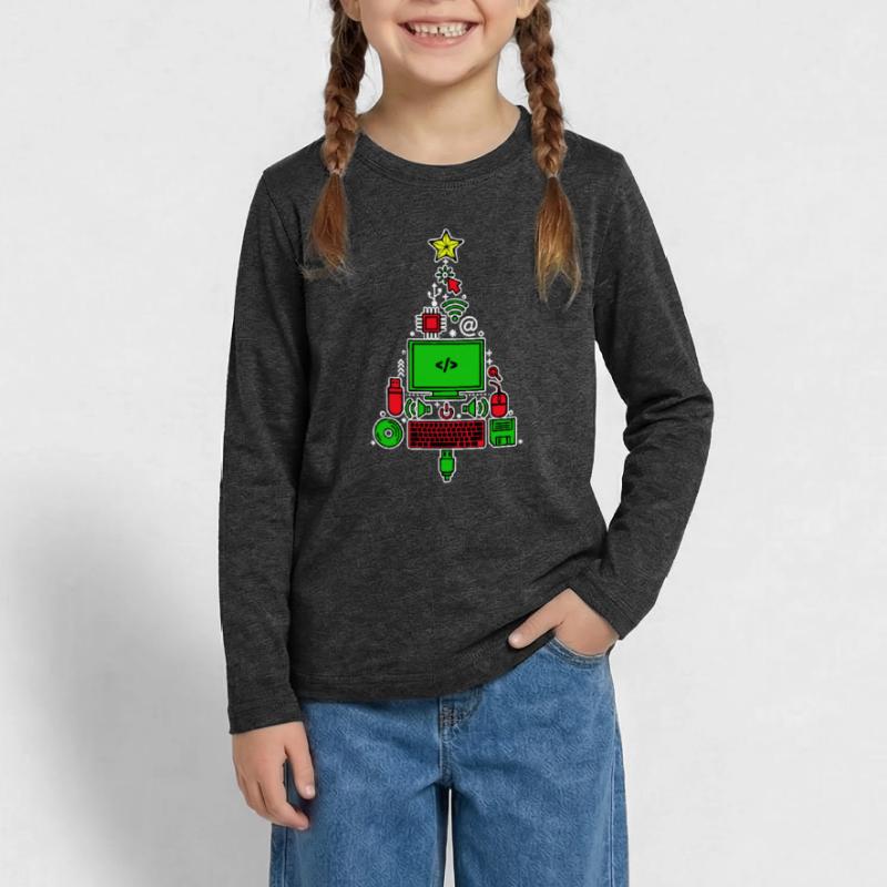 Code Debug Skripting Developer Computerfreak Teenager Premium Bio Langarmshirt