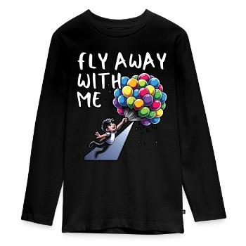 Paroles Mélomanes Auteurs-compositeurs Festival de musique - T-shirt manches longues Premium Ado - noir - Devant - AI Model Kid Female (0cm)