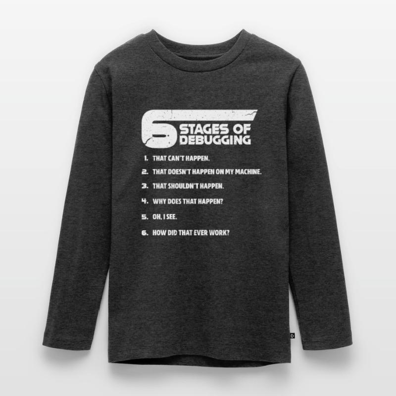 Codeur de dépannage de programmation programmeur T-shirt manches longues Premium Ado